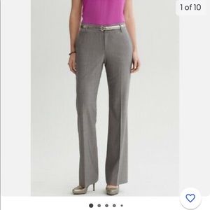 Banana Republic Martin Fit Trousers in Gray Heather size 0.